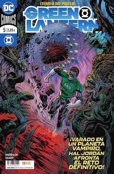 GREEN LANTERN # 087 EL GREEN LANTERN 05 | 9788417960124 | GRANT MORRISON - LIAM SHARP | Universal Cómics