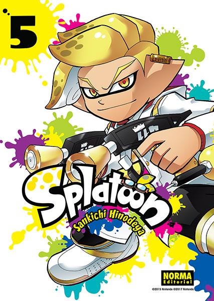 SPLATOON # 05 | 9788467937893 | SANKICHI HINODEYA