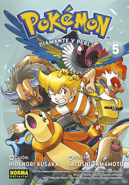 POKÉMON # 21 DIAMANTE Y PERLA # 05 | 9788467930405 | HIDENORI KUSAKA - SATOSHI YAMAMOTO | Universal Cómics