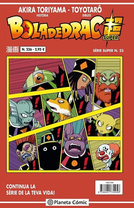 BOLA DE DRAC # 236 SÈRIE VERMELLA SUPER 25 | 9788491734956 | AKIRA TORIYAMA - TOYOTARO | Universal Cómics