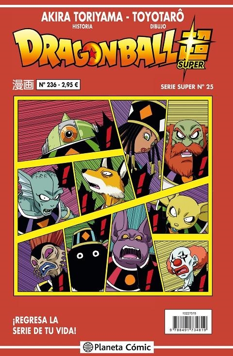 DRAGON BALL # 236 SERIE ROJA SUPER 25 | 9788491734819 | AKIRA TORIYAMA - TOYOTARO | Universal Cómics