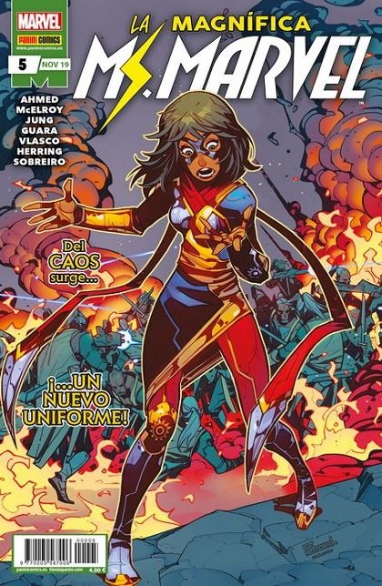 LA MAGNÍFICA MS. MARVEL # 05 | 977000556700600005 | SALADIN AHMED - MINKYU JUNG - CLINT MCELROY - IG GUARA | Universal Cómics