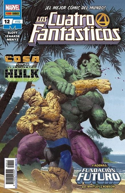 LOS 4 FANTÁSTICOS VOL 7 # 112 LOS 4 FANTÁSTICOS 12 | 977000554300000012 | SEAN IZAAKSE - DAN SLOTT | Universal Cómics