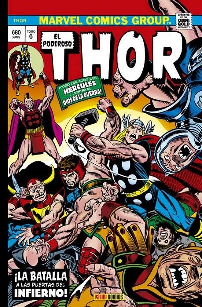 EL PODEROSO THOR OMNIGOLD # 06 ¡LA BATALLA A LAS PUERTAS DEL INFIERNO! | 9788413341811 | JOHN BUSCEMA - SAL BUSCEMA - GERRY CONWAY - RICH BUCKLER | Universal Cómics