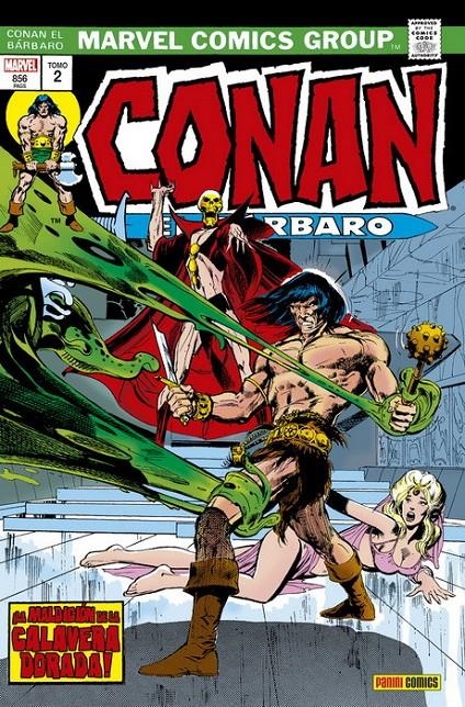 CONAN EL BÁRBARO MARVEL ÓMNIBUS # 02 ¡LA MALDICIÓN DE LA CALAVERA DORADA! | 9788413341217 | ROY THOMAS - JOHN BUSCEMA - RICH BUCKLER - NEAL ADAMS | Universal Cómics