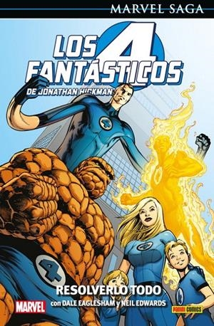 LOS 4 FANTÁSTICOS DE JONATHAN HICKMAN TOMO # 02 RESOLVERLO TODO | 9788413341804 | DALE EAGLESHAM - NEIL EDWARDS - JONATHAN HICKMAN | Universal Cómics