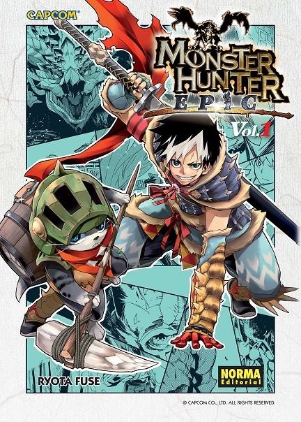 MONSTER HUNTER EPIC # 01 | 9788467937862 | RYOTA FUSE | Universal Cómics