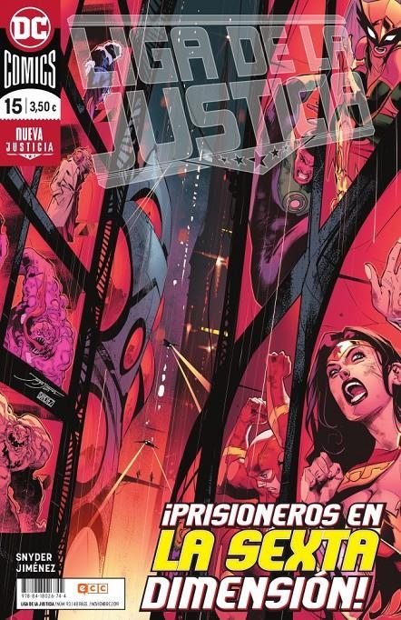 LIGA DE LA JUSTICIA # 093 LA NUEVA LIGA DE LA JUSTICIA 15 | 9788418026744 | JORGE JIMÉNEZ - SCOTT SNYDER - FRANCIS MANAPUL