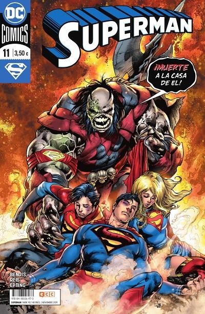 SUPERMAN # 90 NUEVA ETAPA 11 | 9788418026973 | BRANDON PETERSON - BRIAN MICHAEL BENDIS - IVAN REIS - STEVE EPTING | Universal Cómics
