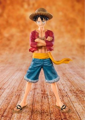MONKEY D. LUFFY STRAW HAT FIGURA 14 CM ONE PIECE TV FIGUARTS ZERO | 4573102570208 | Universal Cómics