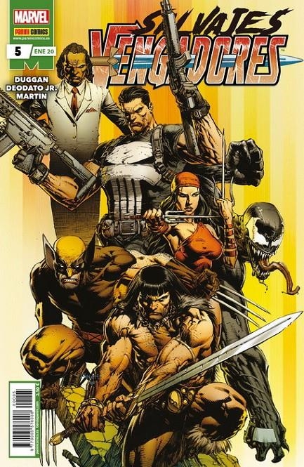 SALVAJES VENGADORES # 05 | 977000557600800005 | GERRY DUGGAN - MIKE DEODATO | Universal Cómics