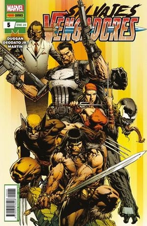 SALVAJES VENGADORES # 05 | 977000557600800005 | GERRY DUGGAN - MIKE DEODATO