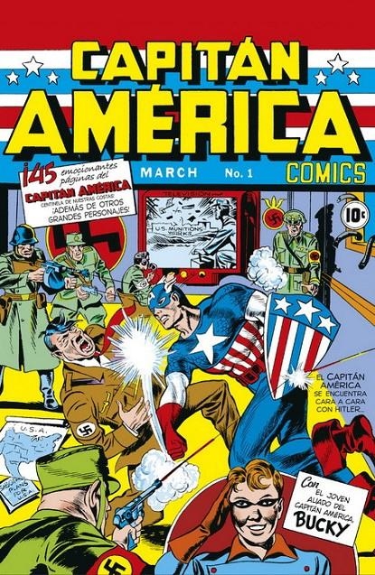 MARVEL FACSÍMIL # 13 CAPTAIN AMERICA COMICS 1 | 977000554600100013 | JACK KIRBY - JOE SIMON