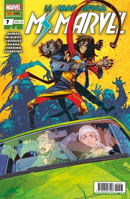 LA MAGNÍFICA MS. MARVEL # 07 | 977000556700600007 | SALADIN AHMED - JOEY VAZQUEZ - CLINT MCELROY - IG GUARA | Universal Cómics