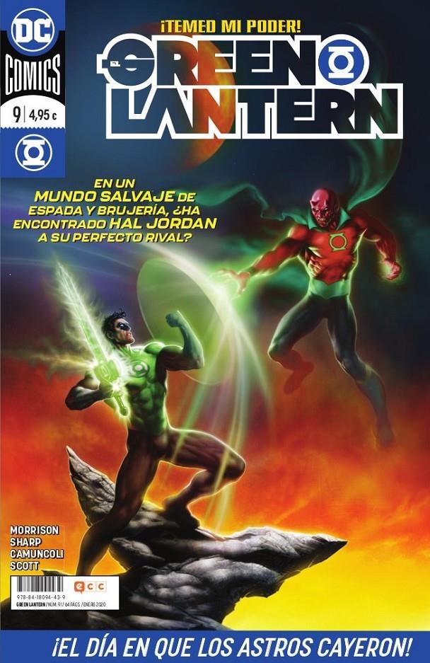 GREEN LANTERN # 091 EL GREEN LANTERN 09 | 9788418094439 | GRANT MORRISON - LIAM SHARP - GIUSEPPE CAMUNCOLI