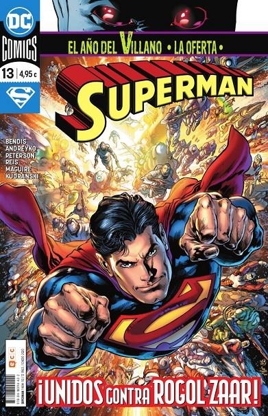 SUPERMAN # 92 NUEVA ETAPA 13 | 9788418094422 | BRANDON PETERSON - BRIAN MICHAEL BENDIS - IVAN REIS - KEVIN MAGUIRE - MARC ANDREYKO | Universal Cómics