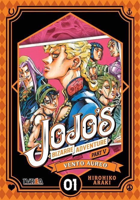 JOJO'S BIZARRE ADVENTURE PARTE 5 VENTO AUREO # 01 | 9788418061561 | HIROHIKO ARAKI | Universal Cómics