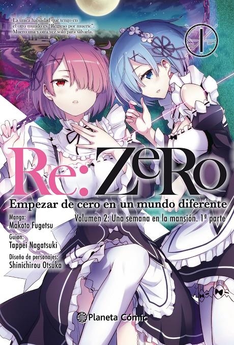 RE:ZERO MANGA CHAPTER 2 # 01 | 9788413411415 | TAPPEI NAGATSUKI - MAKOTO FUGETSU | Universal Cómics