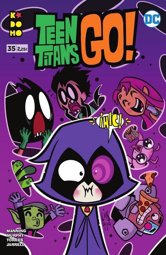 TEEN TITANS GO ! # 35 | 9788418120084 | J. TORRES - MATTHEW K. MANNING - PHILIP MURPHY - SANDY JARRELL | Universal Cómics