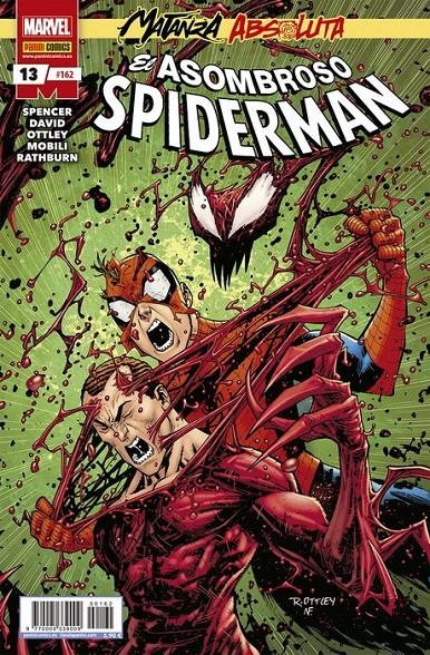 SPIDERMAN VOL 2 # 162 EL ASOMBROSO SPIDERMAN 13 | 977000533900900162 | NICK SPENCER - PETER DAVID - RYAN OTTLEY - FRANCESCO MOBILI | Universal Cómics