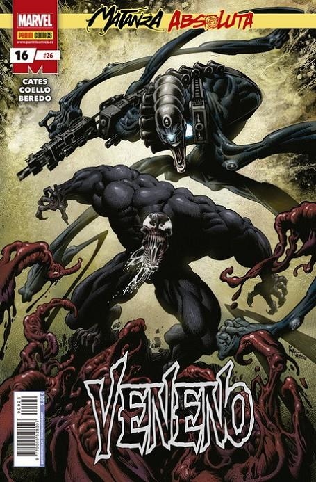 VENENO VOLUMEN 2 # 26 VENENO 16 | 977000552800700026 | IBAN COELLO - CULLEN BUNN - GERARDO SANDOVAL - DONNY CATES | Universal Cómics