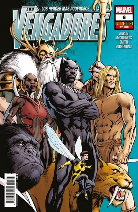 2aMA VENGADORES VOL 4 # 105 VENGADORES 06 | 9999900043877 | JASON AARON - ED MCGUINNESS - ANDREA SORRENTINO