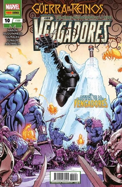 2aMA VENGADORES VOL 4 # 109 VENGADORES 10 | 9999900043914 | JASON AARON - ED MCGUINNESS