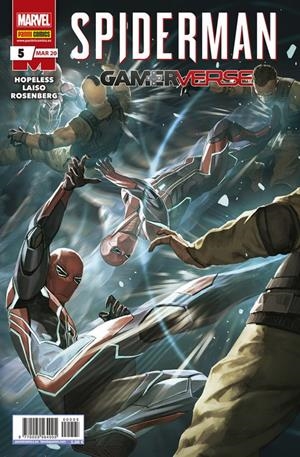 SPIDERMAN GAMERVERSE # 05 | 977000556400500005 | DENNIS "HOPELESS" HALLUM - EMILIO LAISO | Universal Cómics