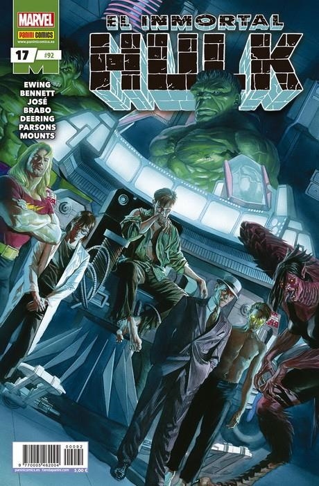 INCREÍBLE HULK VOLUMEN II # 092 EL INMORTAL HULK 17 | 977000546200400092 | AL EWING - JOE BENNETT | Universal Cómics