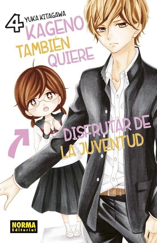 KAGENO TAMBIÉN QUIERE DISFRUTAR DE LA JUVENTUD # 04 | 9788467935288 | YUKA KITAGAWA | Universal Cómics