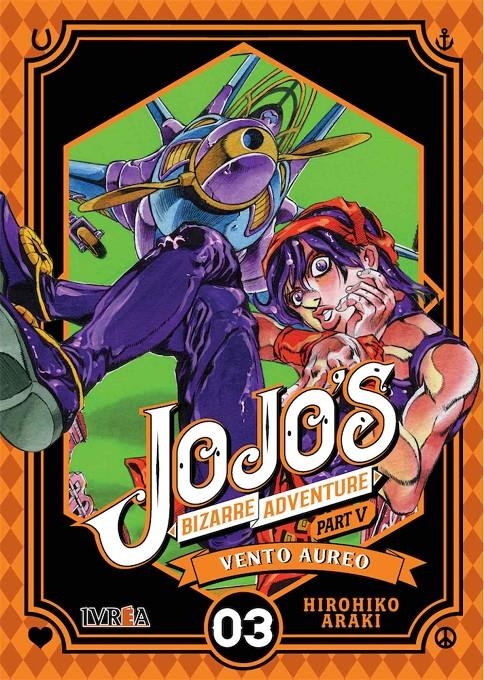 JOJO'S BIZARRE ADVENTURE PARTE 5 VENTO AUREO # 03 | 9788418172199 | HIROHIKO ARAKI | Universal Cómics