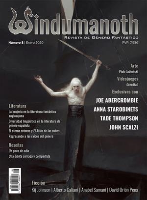 WINDUMANOTH # 08 REVISTA DE GÉNERO FANTÁSTICO | 977253092900708 | VARIOS AUTORES | Universal Cómics