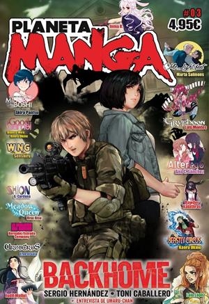 PLANETA MANGA # 03 | 9788413411361 | KAORU OKINO - MARTA SALMONS - AKIRA PANTSU - SERGIO HERNÁNDEZ - TONI CABALLERO - LUIS MONTES | Universal Cómics