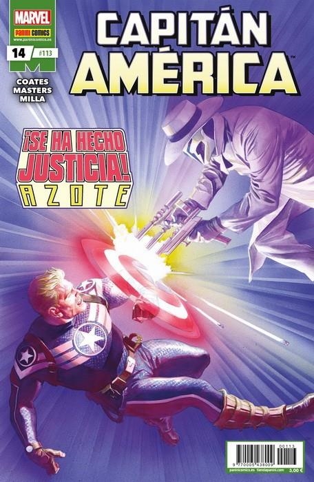 CAPITÁN AMÉRICA VOL 8 # 113 CAPITÁN AMÉRICA 14 | 977000543800900113 | JASON MASTERS - TA-NEHISI COATES | Universal Cómics