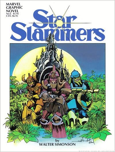 USA MARVEL GRAPHIC NOVELS #06 STAR SLAMMERS FIRST EDITION 1983 | 9999900045802 | WALTER SIMONSON | Universal Cómics