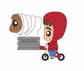 ELLIOTT Y E.T. BICICLETA FIGURA GOMA POKIS E.T. | 8435450221590 | Universal Cómics