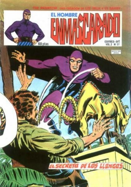EL HOMBRE ENMASCARADO VOLUMEN 2 # 37 | 9999900047271 | LEE FALK  -  SY BARRY