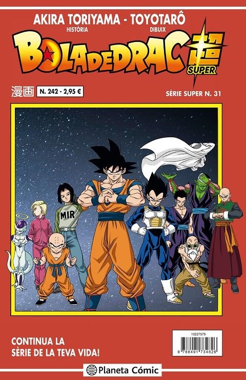 BOLA DE DRAC # 242 SÈRIE VERMELLA SUPER 31 | 9788413410388 | AKIRA TORIYAMA - TOYOTARO | Universal Cómics