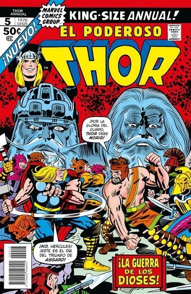 MARVEL FACSÍMIL # 17 THE MIGHTY THOR ANNUAL 5 | 977000554600100017 | JOHN BUSCEMA - STEVE ENGLEHART