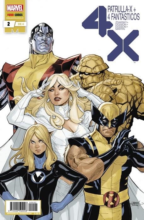 PATRULLA-X + 4 FANTÁSTICOS # 02 | 977000559200800002 | TERRY DODSON - CHIP ZDARSKY | Universal Cómics