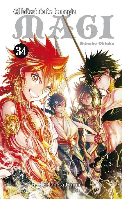 MAGI, EL LABERINTO DE LA MAGIA # 34 | 9788491740285 | SHINOBU OHTAKA | Universal Cómics