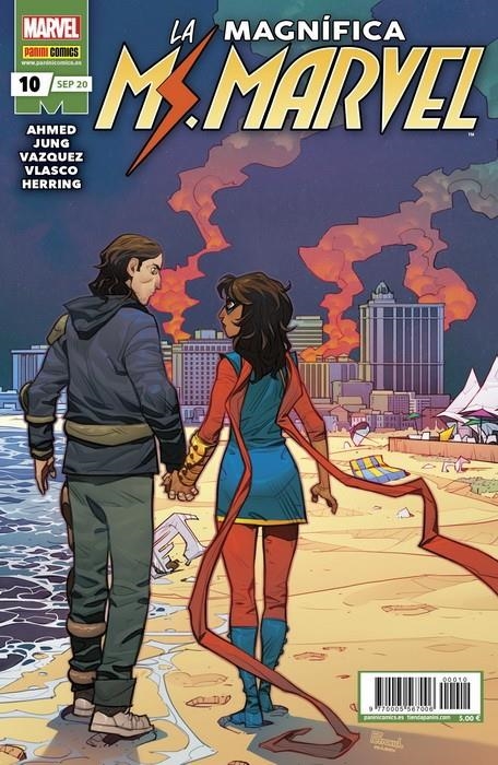 LA MAGNÍFICA MS. MARVEL # 10 | 977000556700600010 | SALADIN AHMED - MINKYU JUNG - JOEY VAZQUEZ | Universal Cómics