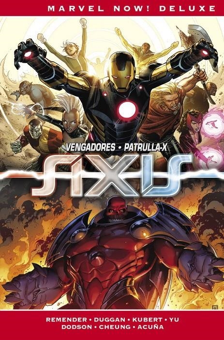 IMPOSIBLES VENGADORES TOMO # 03 AXIS | 9788413345321 | RICK REMENDER - DANIEL ACUÑA - TERRY DODSON - LEINIL FRANCIS YU - JIM CHEUNG - ADAM KUBERT