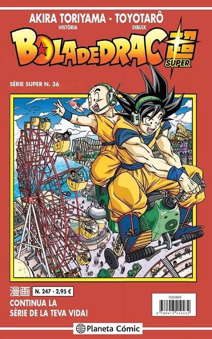 BOLA DE DRAC # 247 SÈRIE VERMELLA SUPER 36 | 9788413410432 | AKIRA TORIYAMA - TOYOTARO | Universal Cómics