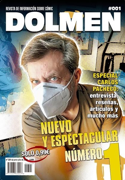 DOLMEN # 301 ESPECIAL 01 CARLOS PACHECO | 977169763400700301 | VARIOS AUTORES | Universal Cómics