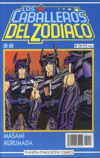 LOS CABALLEROS DEL ZODÍACO # 13 | 848000218504200013 | MASAMI KURUMADA