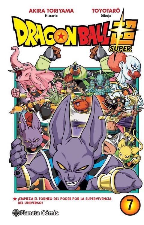 DRAGON BALL SUPER # 07 EMPIEZA EL TORNEO | 9788413410159 | AKIRA TORIYAMA - TOYOTARO | Universal Cómics