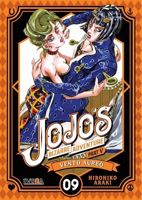 JOJO'S BIZARRE ADVENTURE PARTE 5 VENTO AUREO # 09 | 9788418271960 | HIROHIKO ARAKI | Universal Cómics