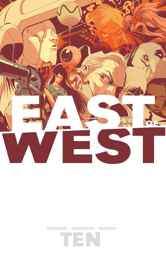 USA EAST OF WEST VOL 10 TP | 978153431342251699 | JONATHAN HICKMAN - NICK DRAGOTTA - FRANK MARTIN | Universal Cómics