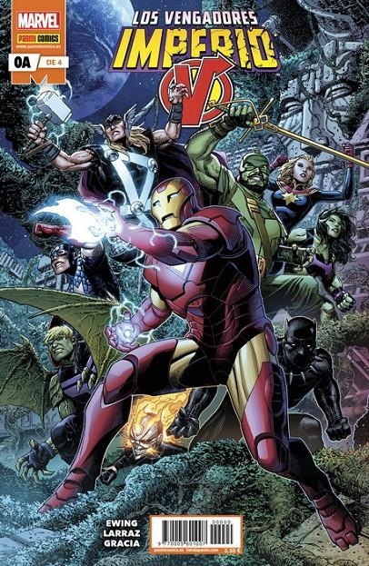 IMPERIO # 0A LOS VENGADORES | 977000560100700000 | AL EWING - PEPE LARRAZ | Universal Cómics